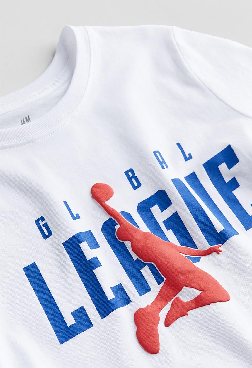 H&M - Printed T-shirt - white