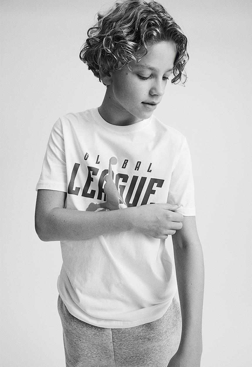 H&M - Printed T-shirt - white