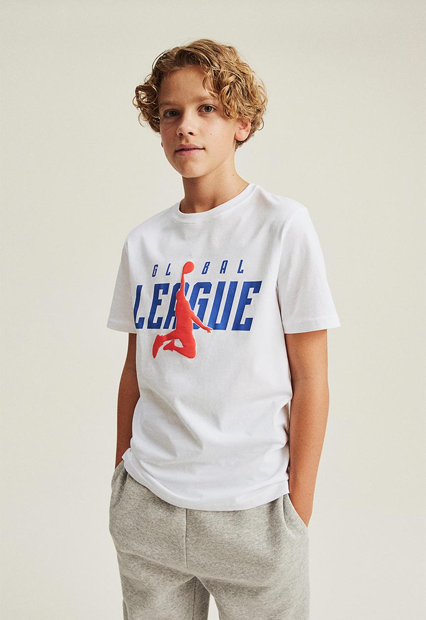 H&M - Printed T-shirt - white