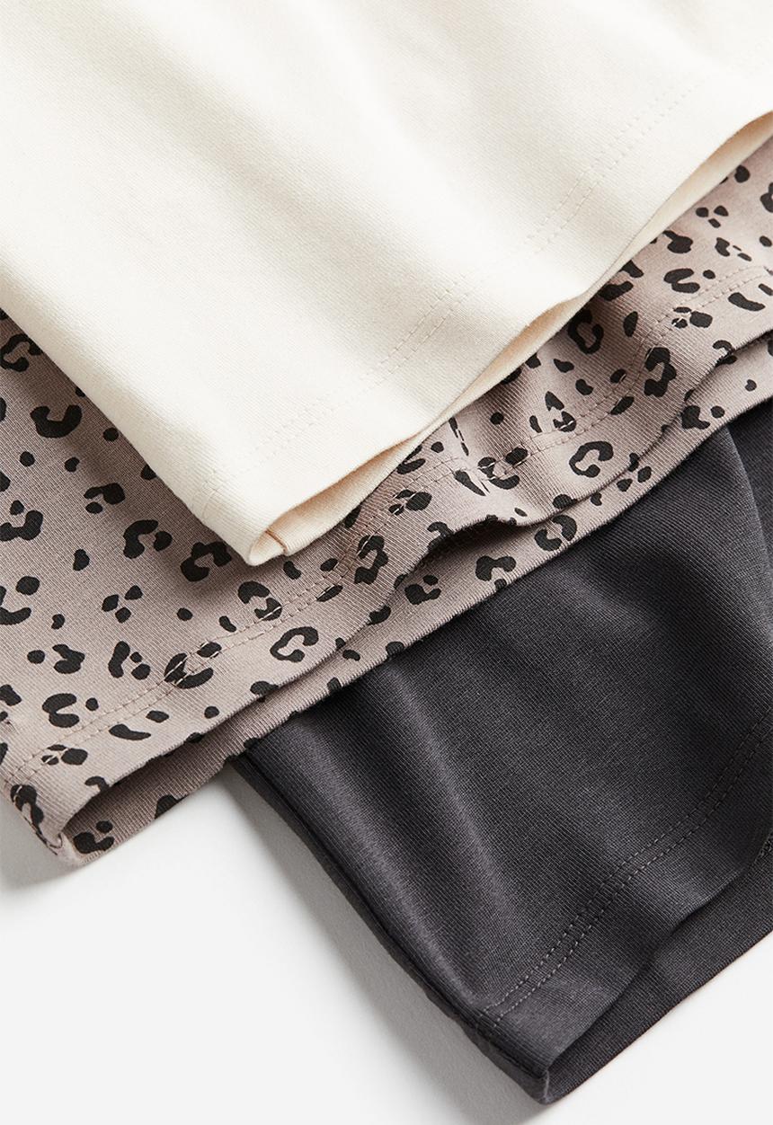 H&M - 3-Pack long-sleeved tops - multi  