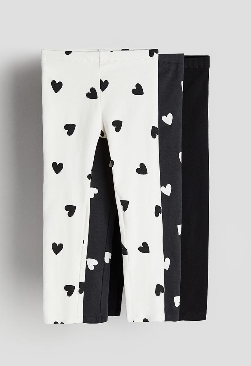 H&M - 3-Pack jersey leggings - multi