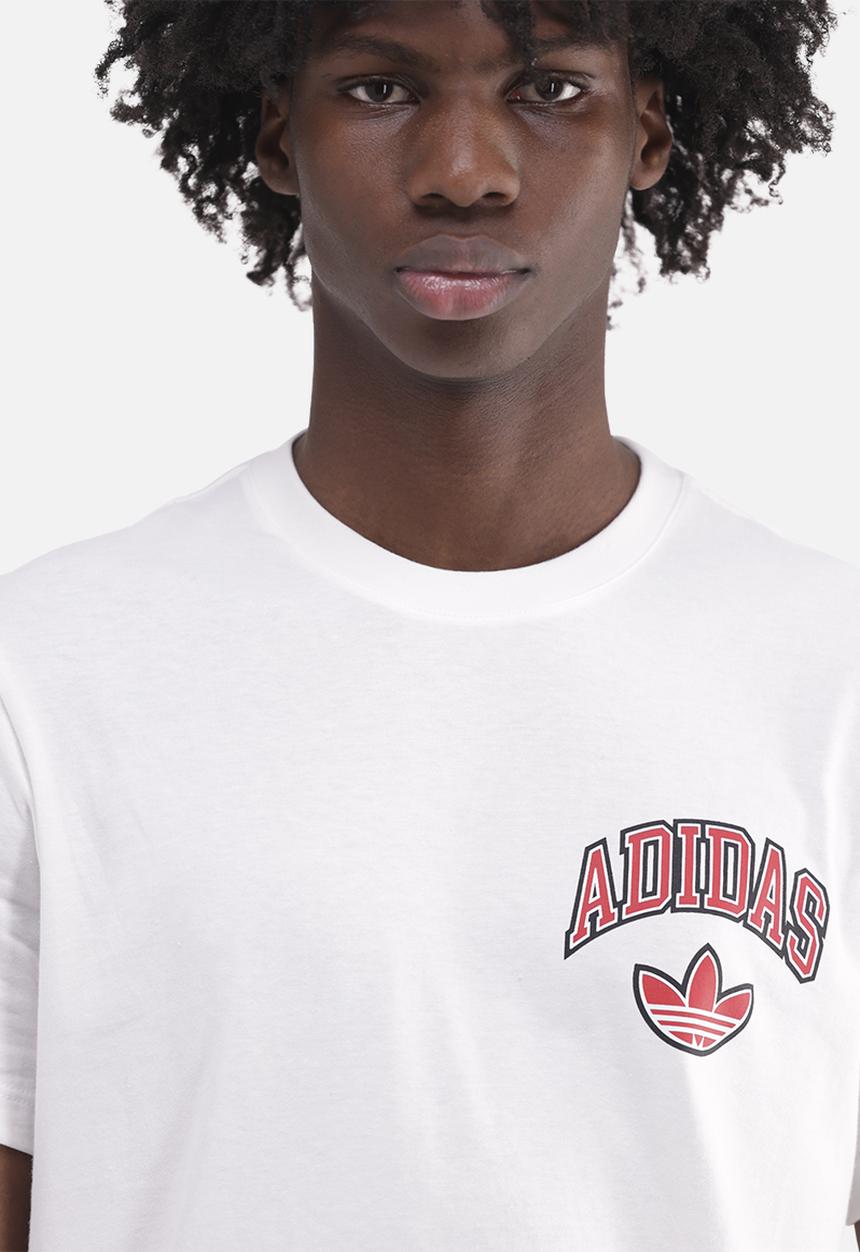 adidas Originals - Varsity tee 2 m - white