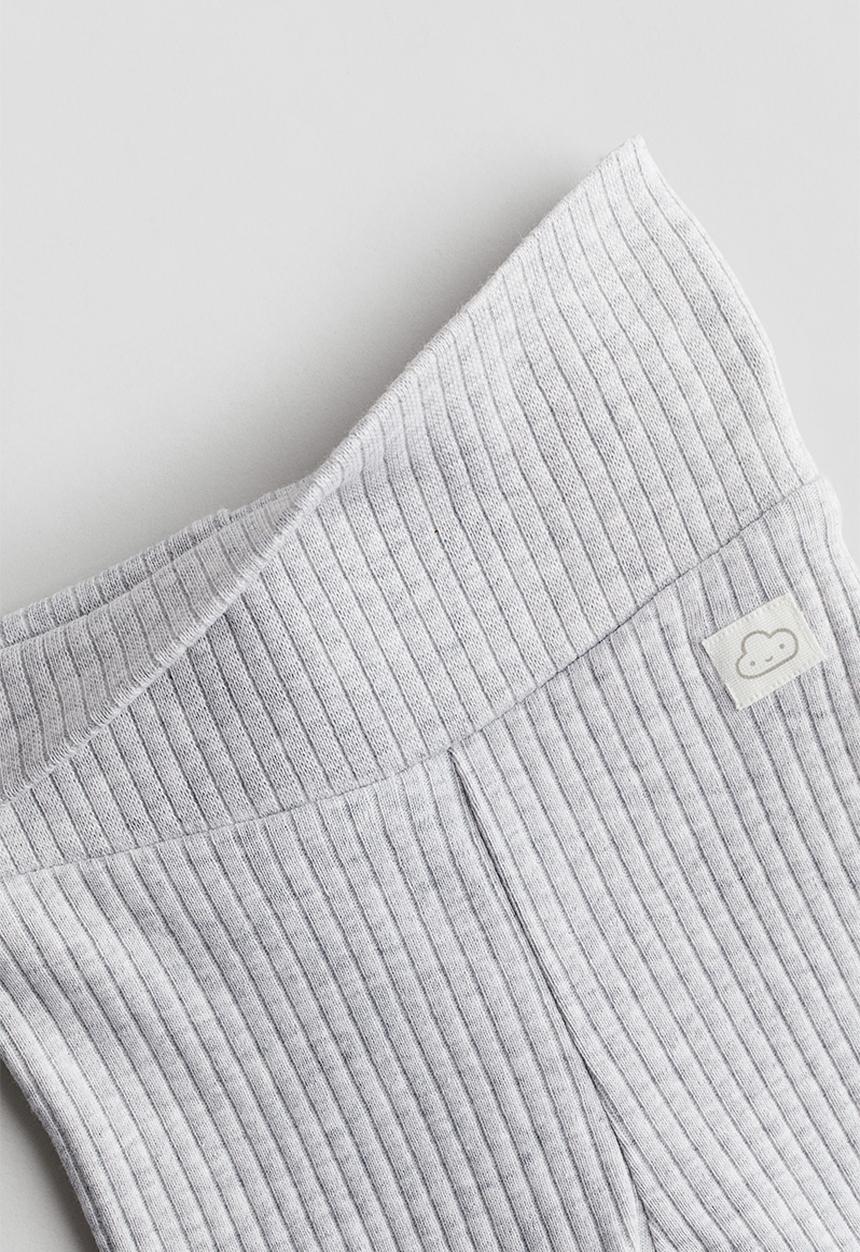 H&M - Adjustable-fit set - light grey marl