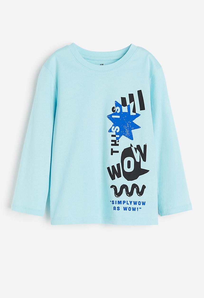 H&M - Long-sleeved T-shirt - turquoise