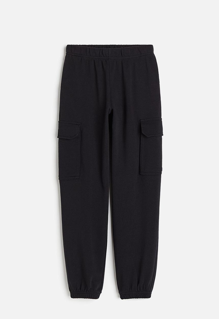 H&M - Cargo joggers - black