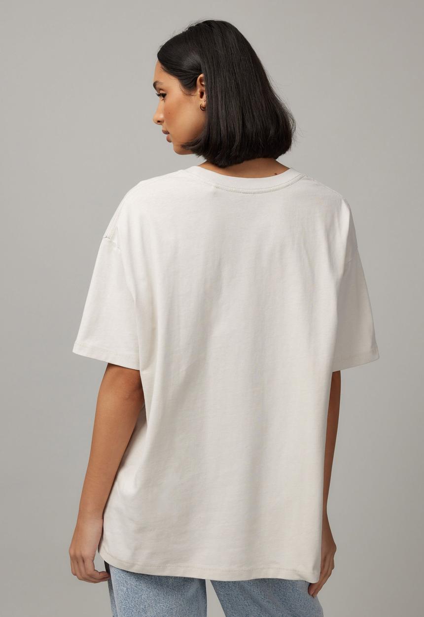 Factorie - Har Baggy Graphic Tee - Lcn Har Dove Grey/Harvard