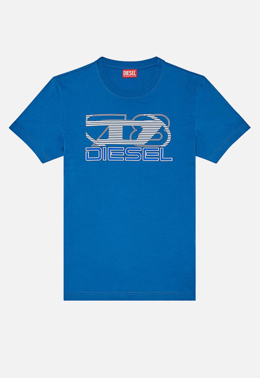 Diesel  - T-diegor-k74 t-shirt - blue