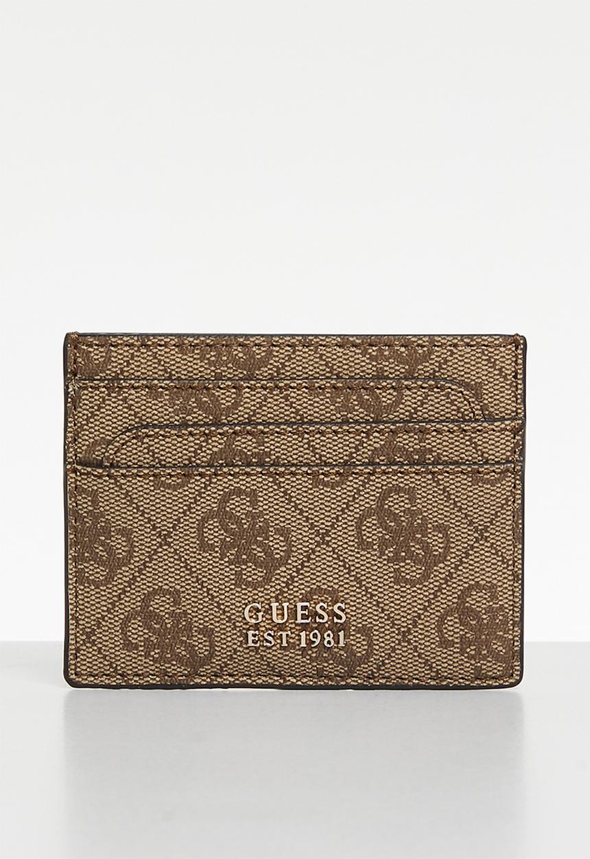 GUESS - Laurel slg card holder purse - latte