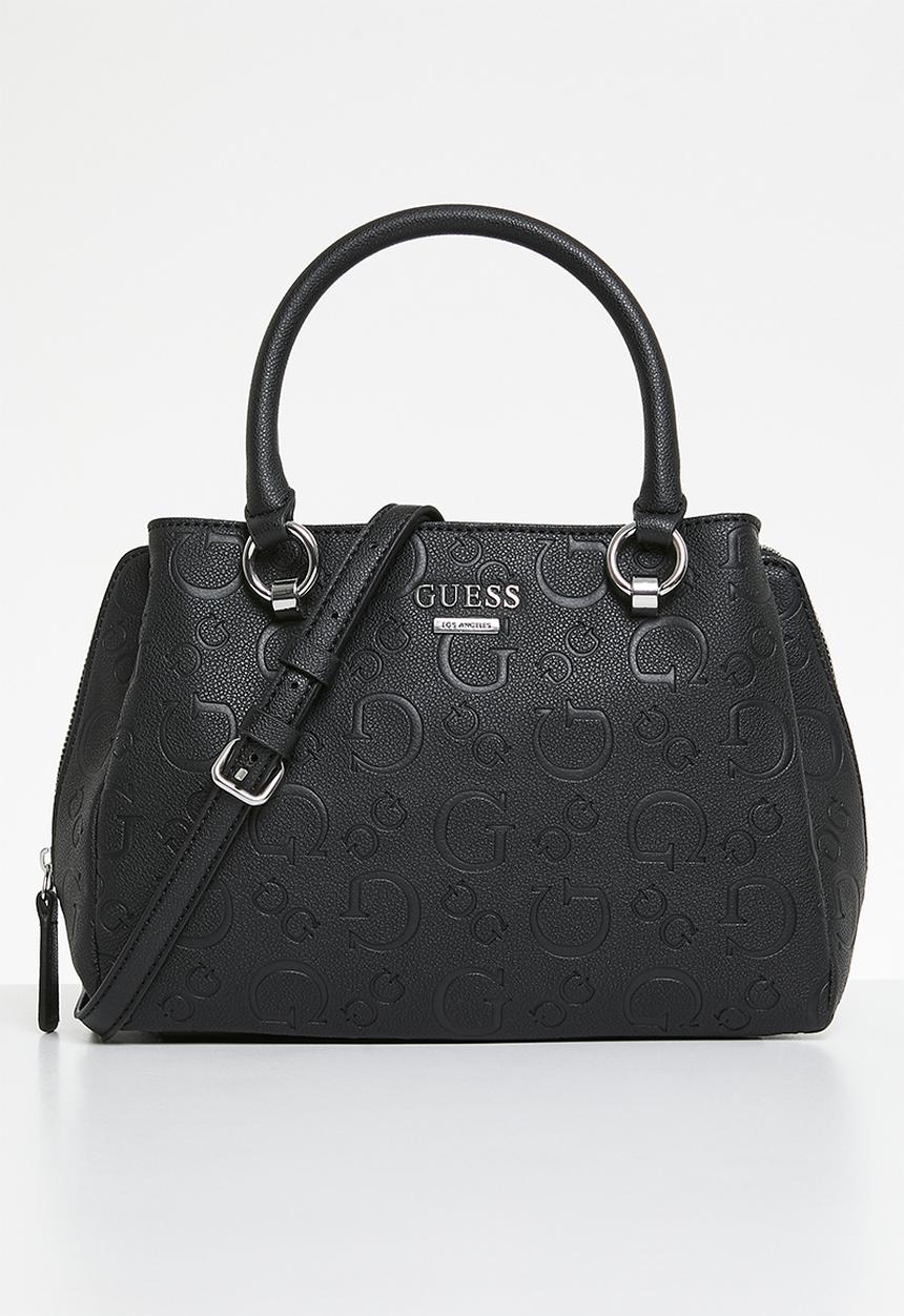 GUESS - Canaria satchel bag - black