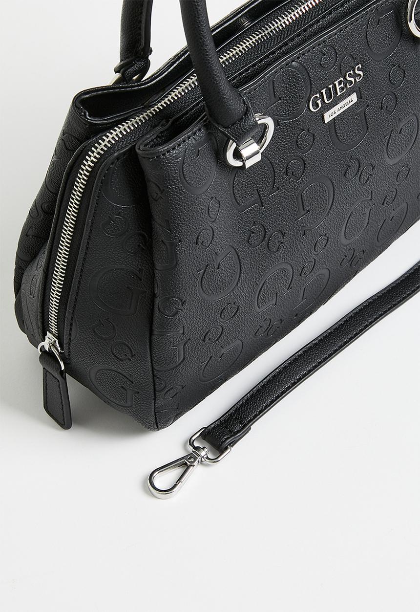 GUESS - Canaria satchel bag - black