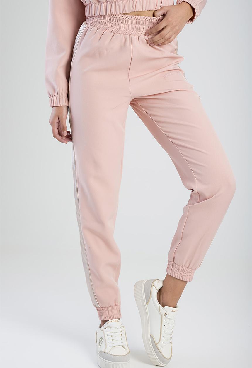SISSY BOY - Flash Forward: Tracksuit Pants With Side Inset And Piping - Pink