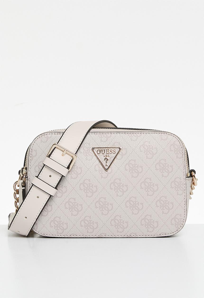 GUESS - Noella crossbody camera bag - light grey
