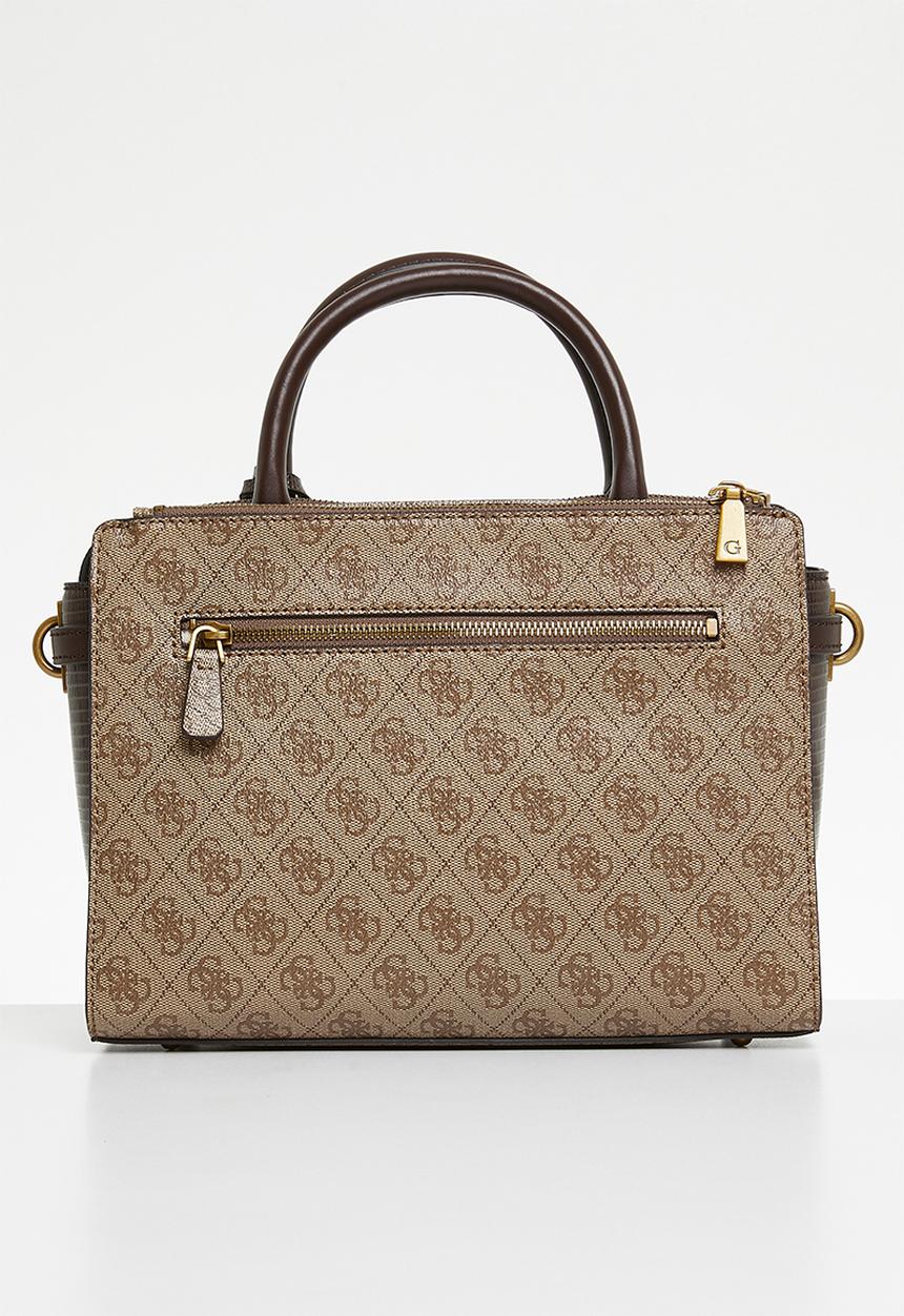 GUESS - Ginevra elite society satchel - latte