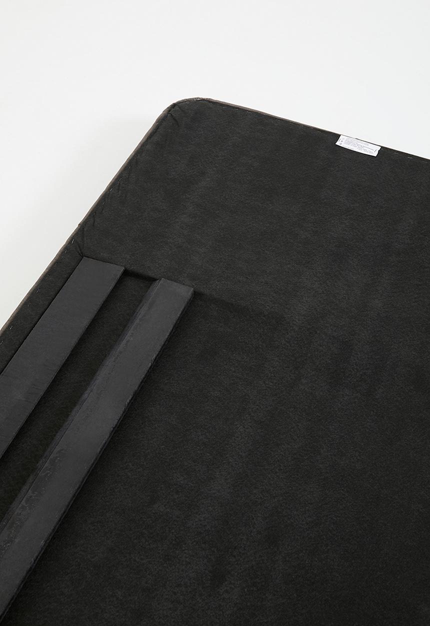 Sixth Floor - Marula headboard - dakar coal