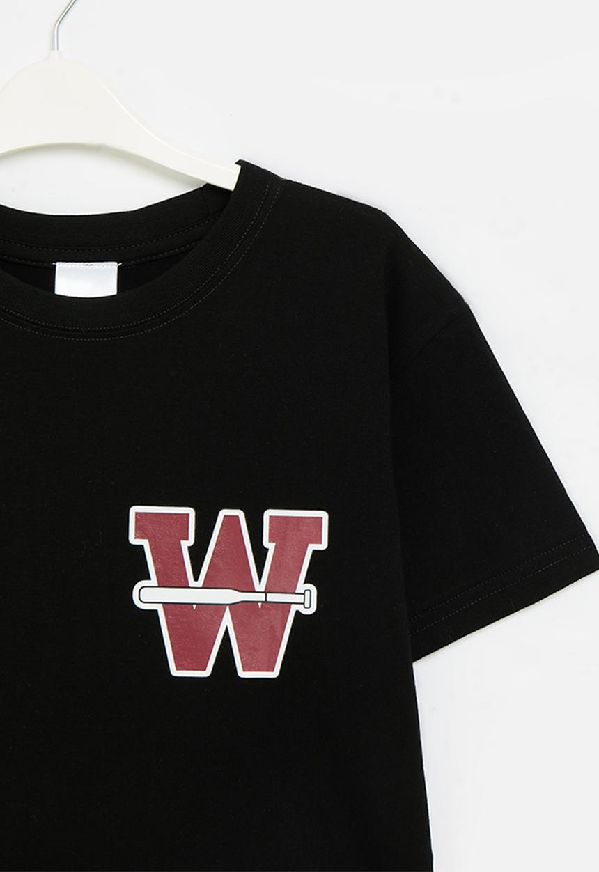 Pop Candy - W print tee - black