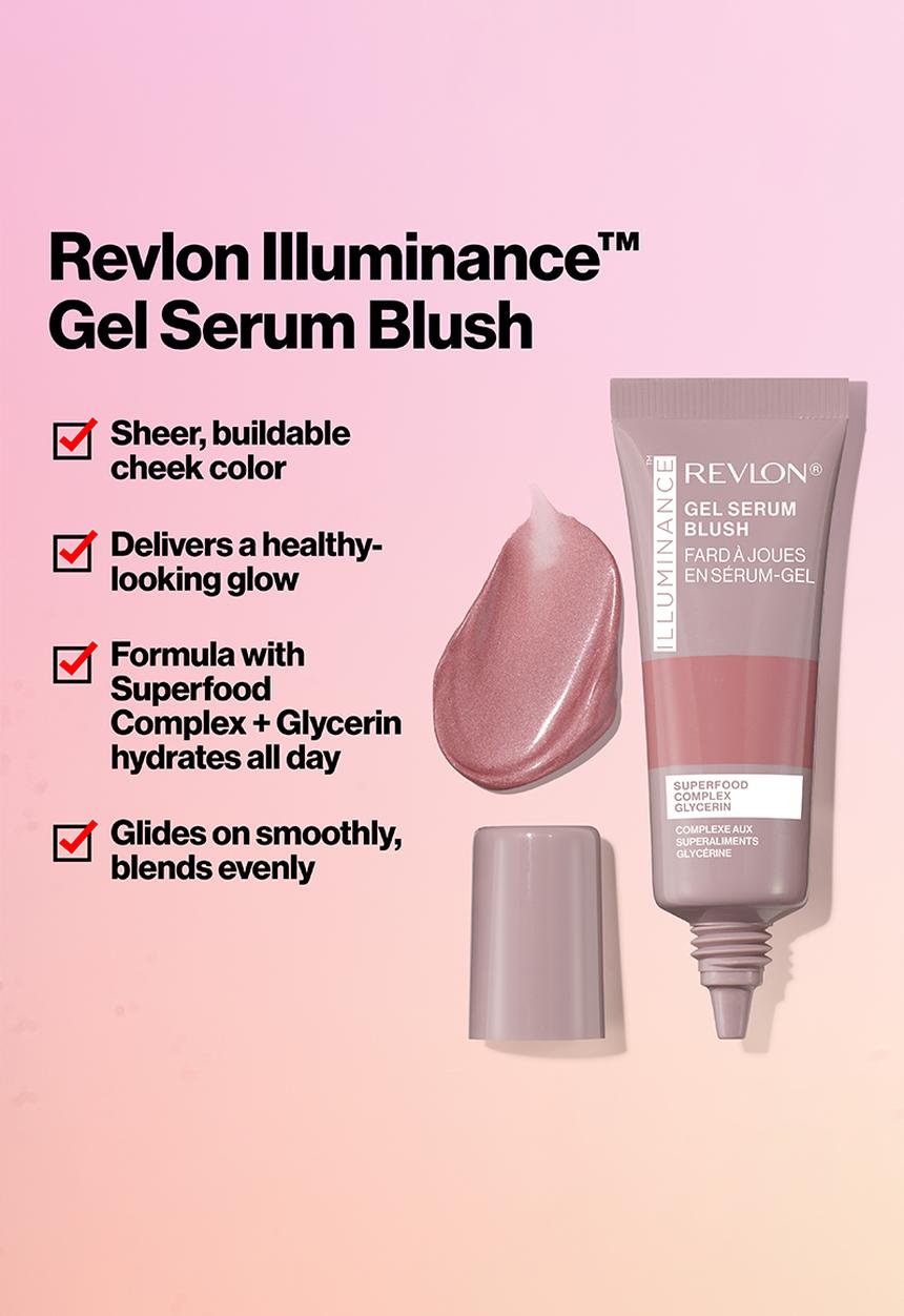 Revlon - Illuminance Serum Gel Blush - Striking Rose