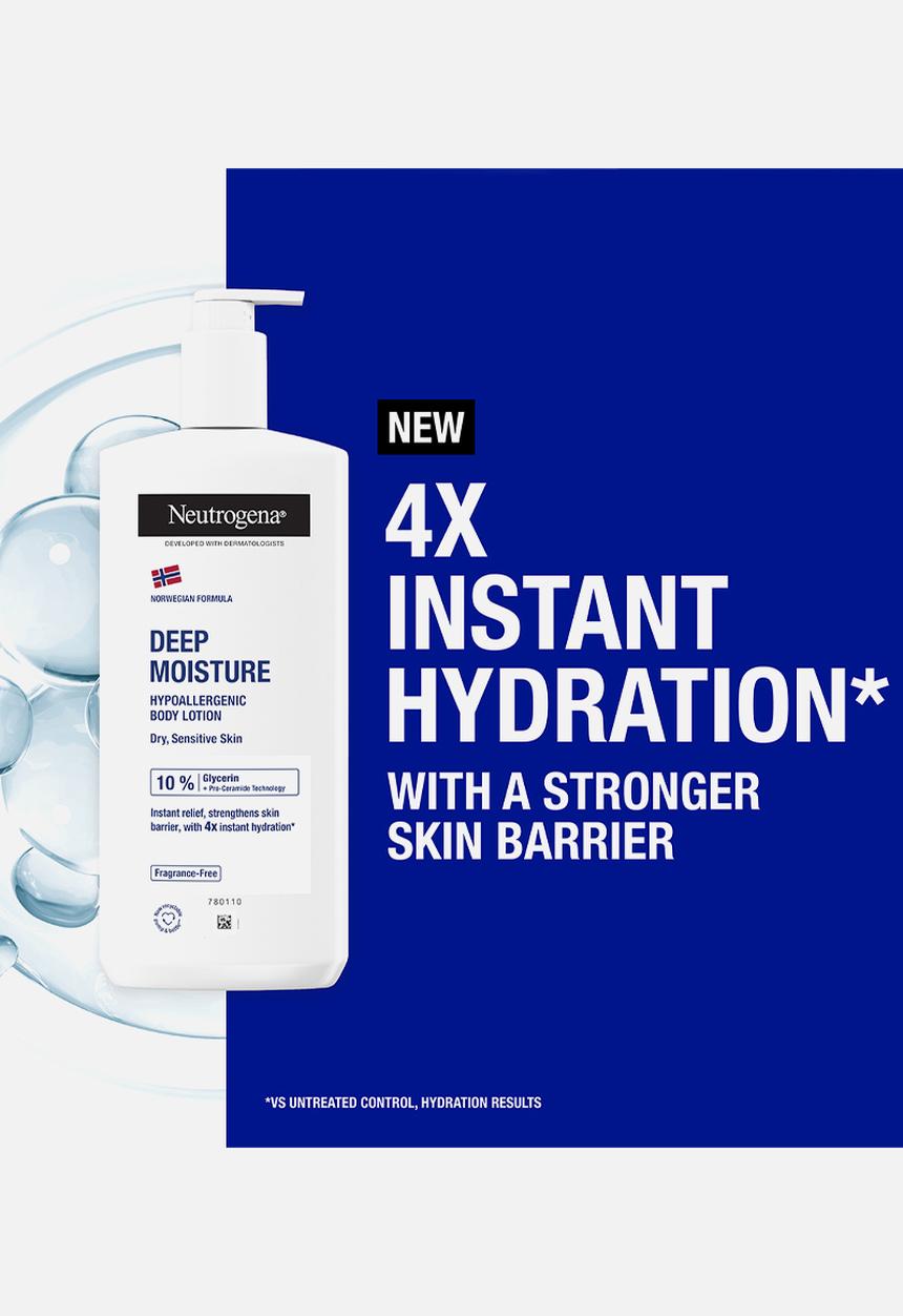 Neutrogena - Deep Moisture Hypoallergenic Body Lotion