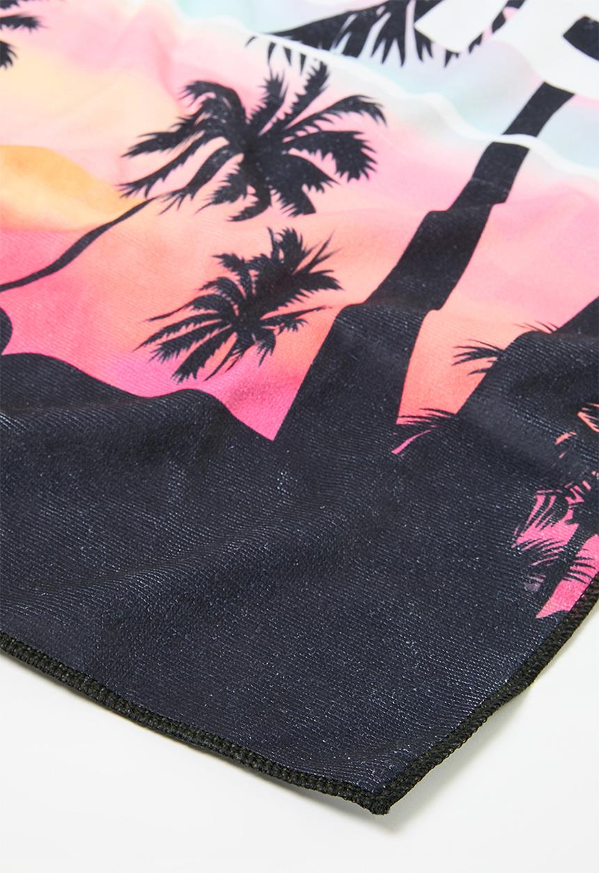 Pop Candy - Printed beach towel - blue