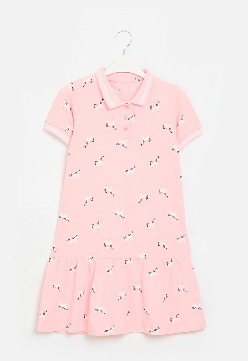 Pop Candy - Printed golf dress - pink