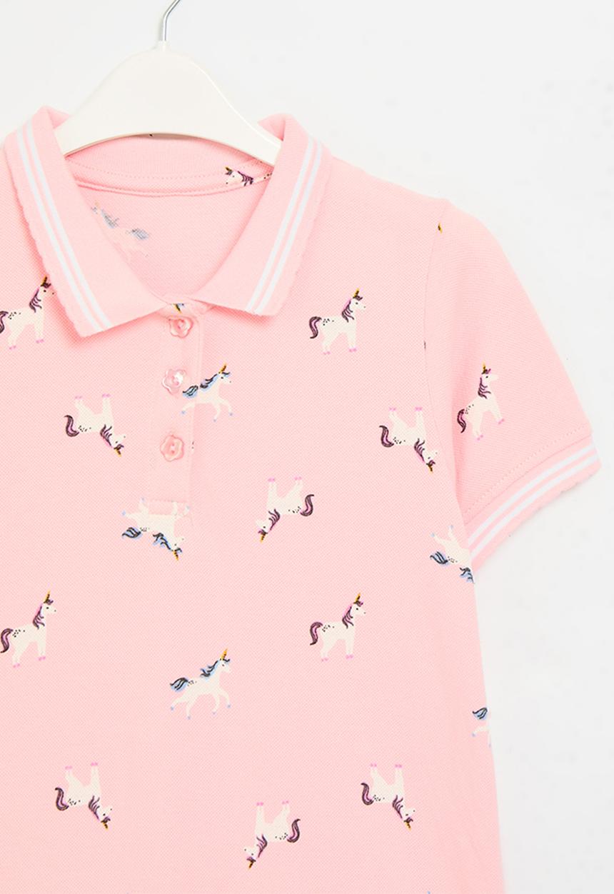 Pop Candy - Printed golf dress - pink