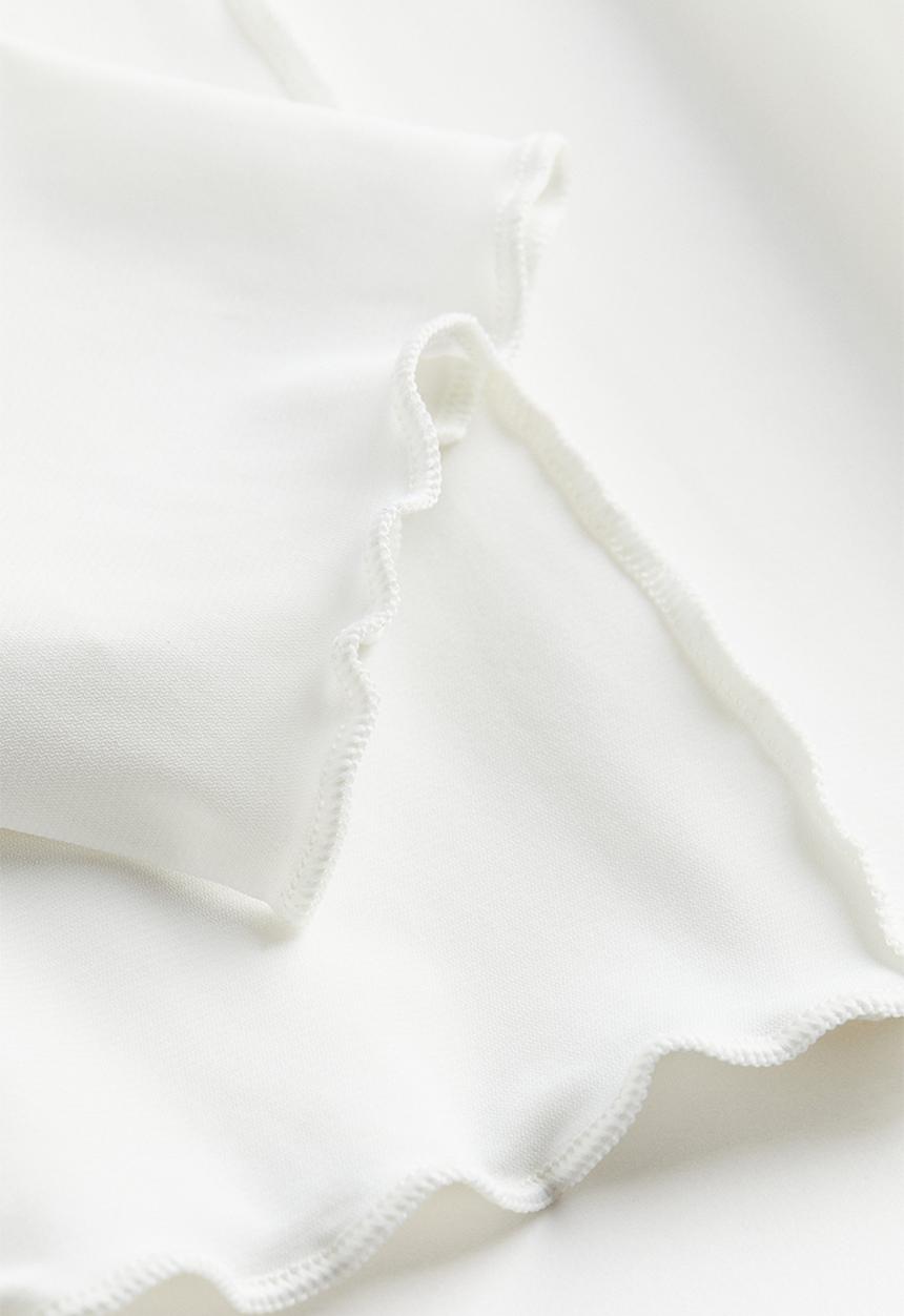 H&M - Drymove™ long-sleeved sports top - white