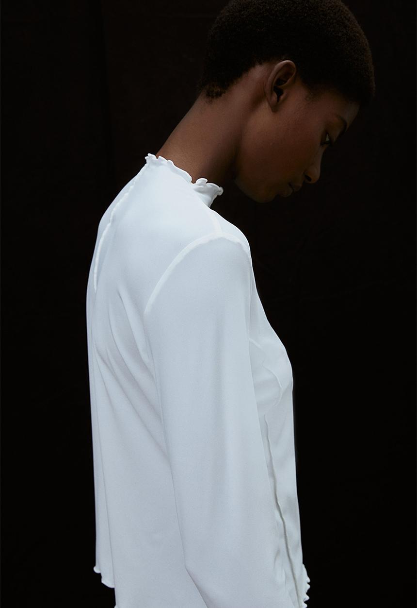 H&M - Drymove™ long-sleeved sports top - white