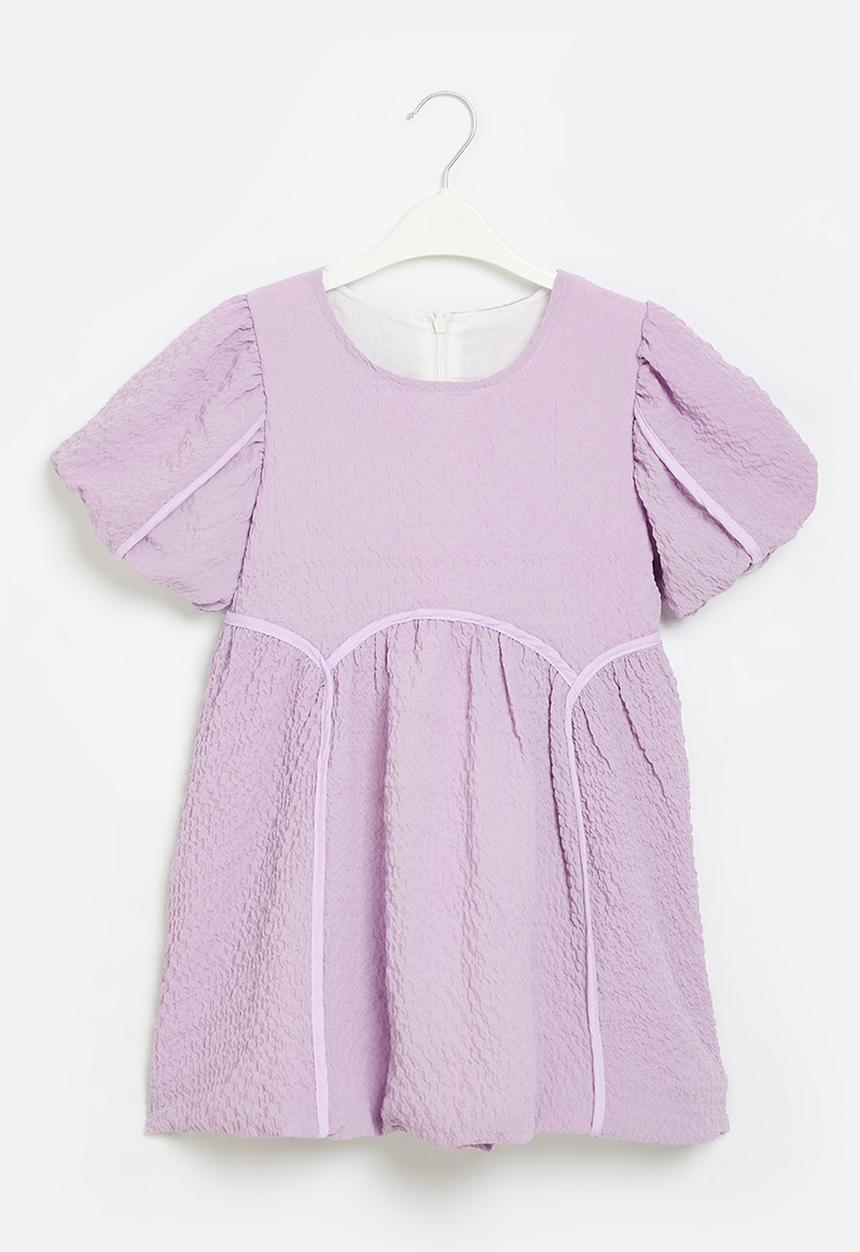 Pop Candy - Puff sleeve dress - lilac