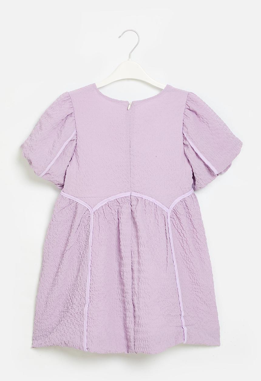 Pop Candy - Puff sleeve dress - lilac