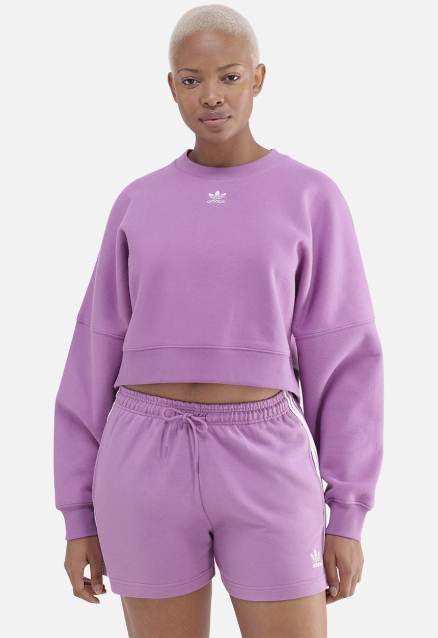 adidas Originals - Ess Crew Fleece W - Preloved Purple