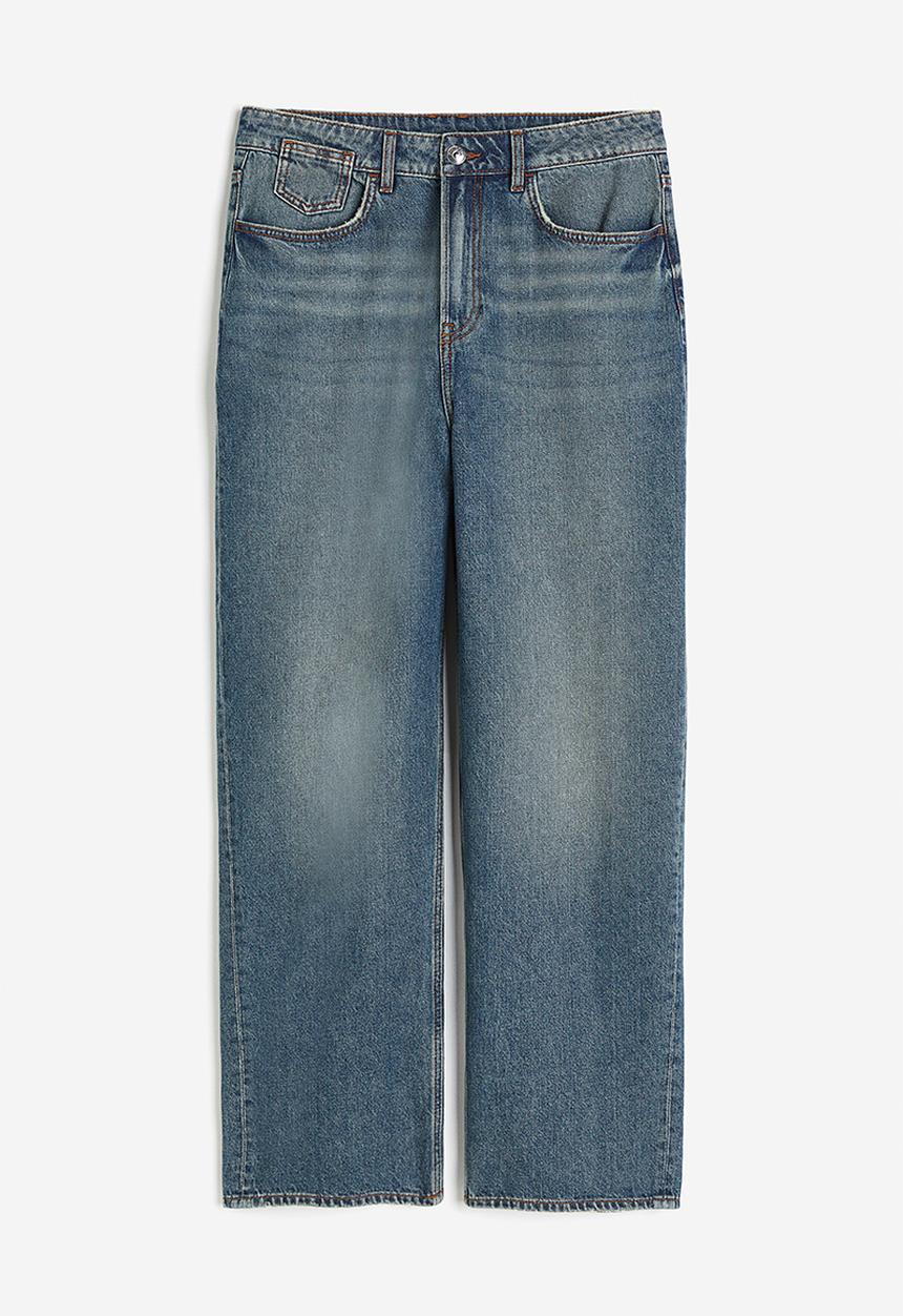 H&M - Baggy low jeans - denim blue