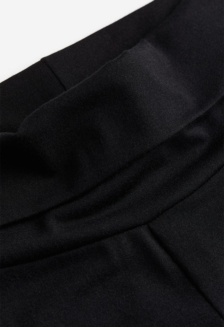 H&M - Jersey trousers - black
