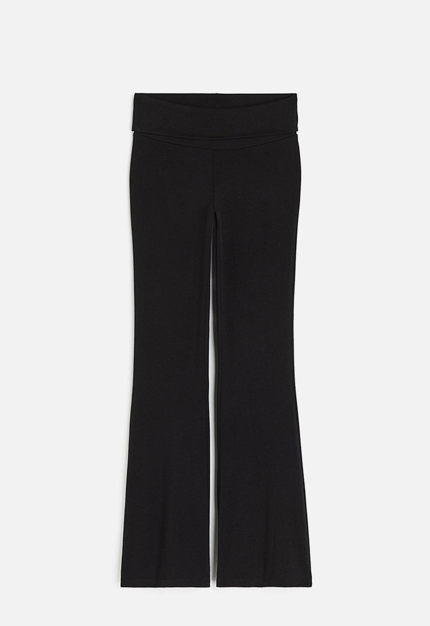 H&M - Jersey trousers - black