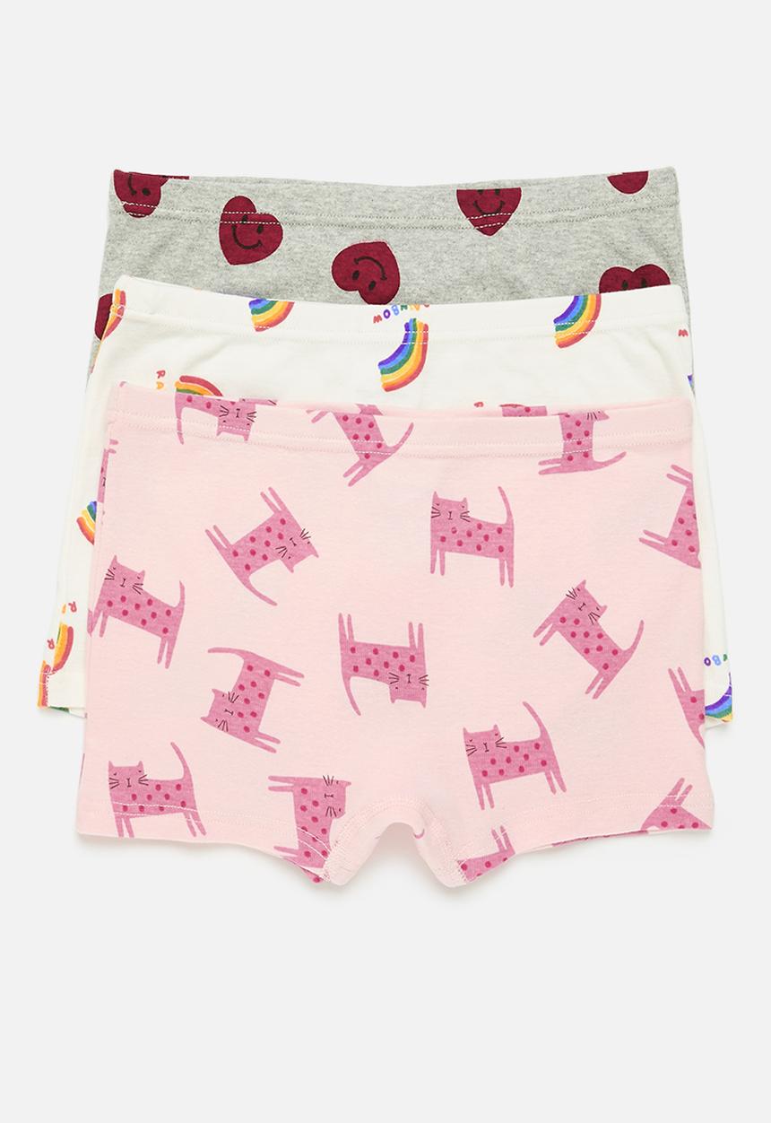 Pop Candy - 3 pack printed underwear set - multi