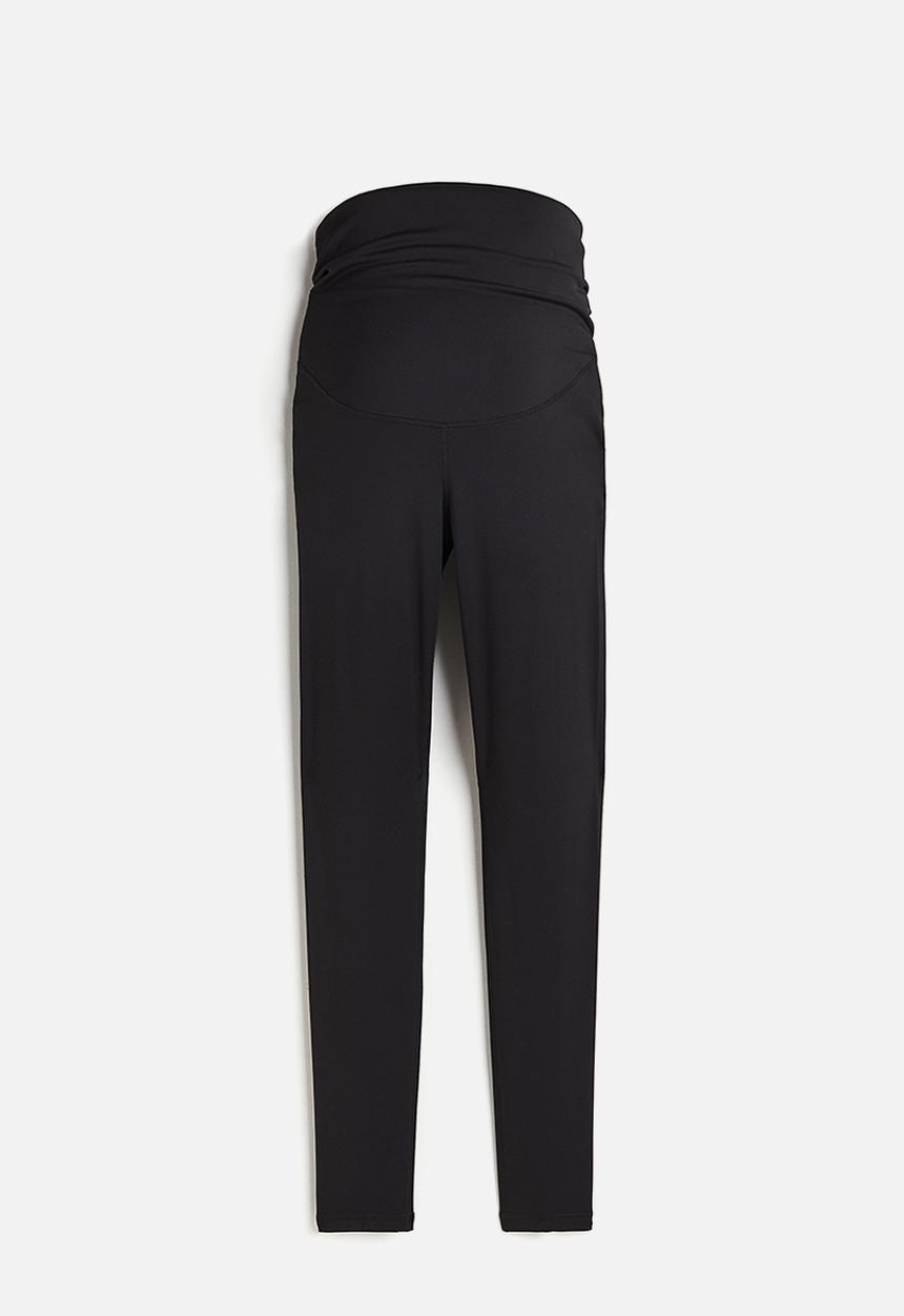 H&M - Mama before & after sports tights - black