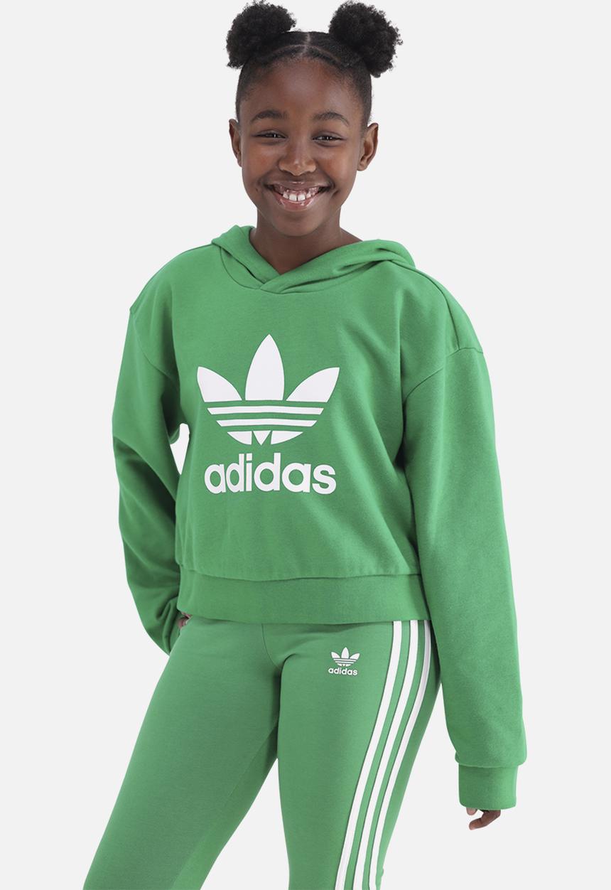 adidas Originals - Crop Hoodie Y - Green