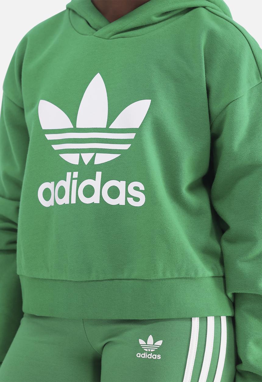 adidas Originals - Crop Hoodie Y - Green