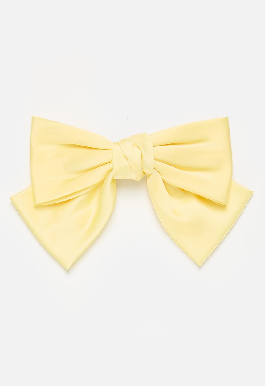 Pop Candy - Large bowknot hair clip-yellow