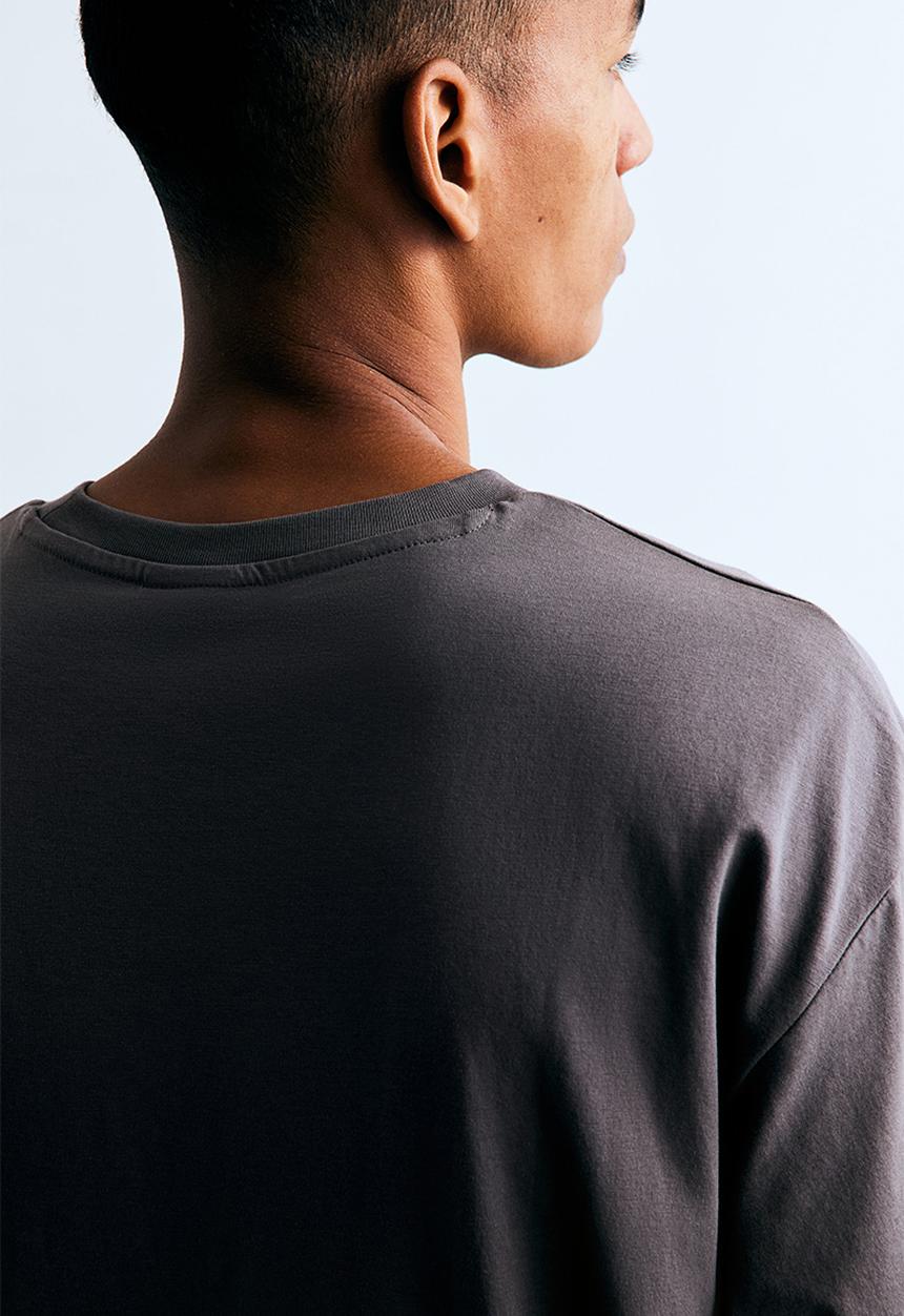 H&M - Loose fit t-shirt - dark grey