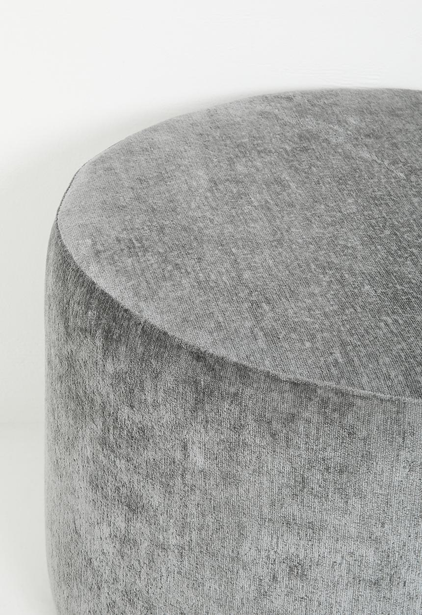 Sixth Floor - Quaid large ottoman - grey