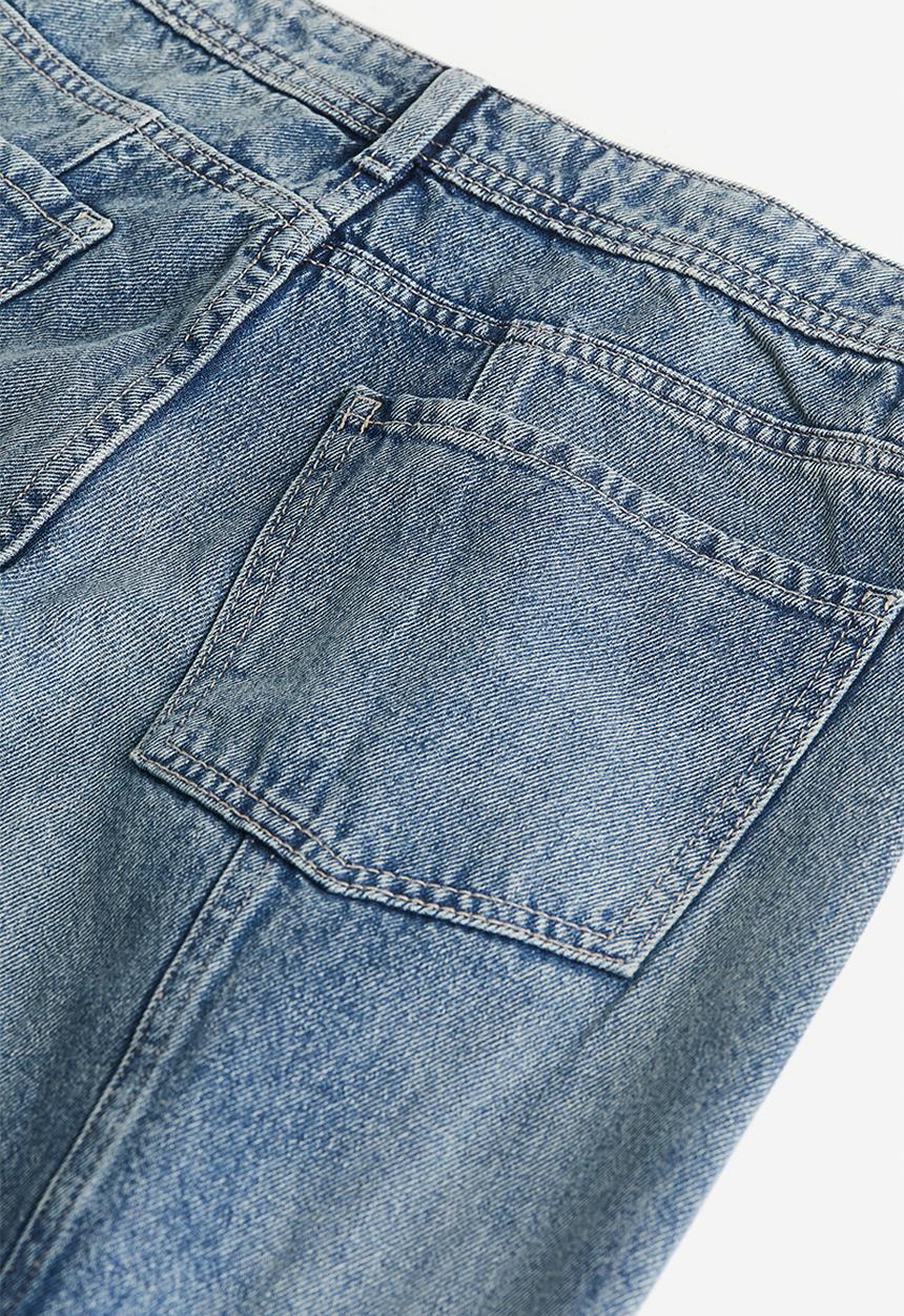 H&M - Wide regular jeans - denim blue