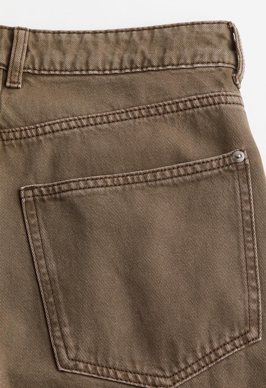 H&M - Baggy low jeans - dark greige