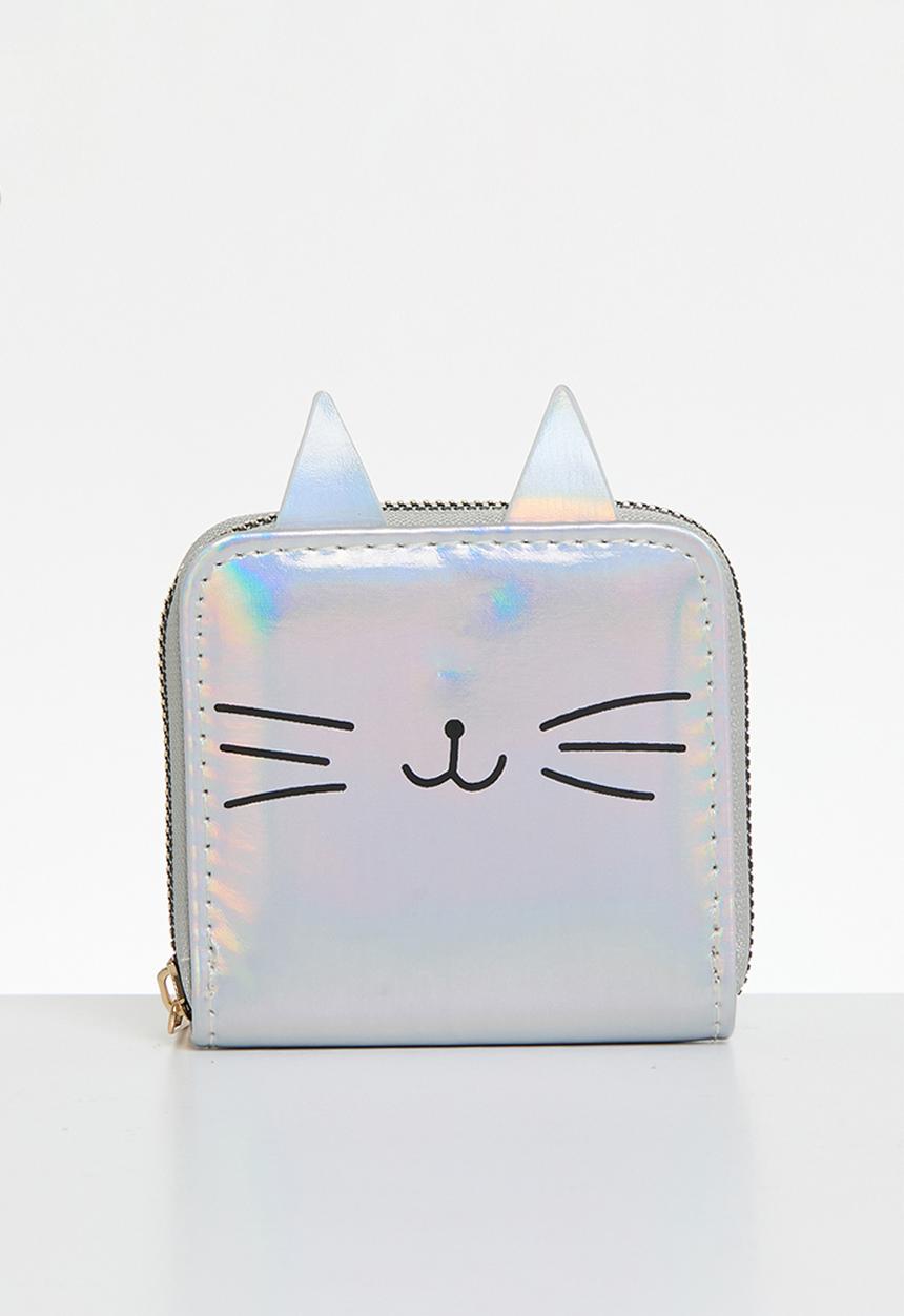 Pop Candy - Mettalic purse - silver