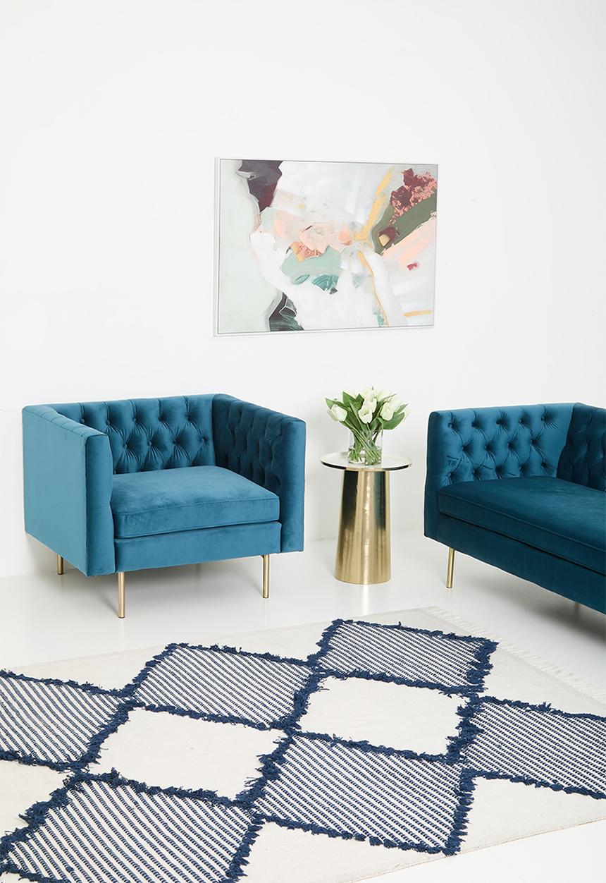 Sixth Floor - Chester single seater - Turquoise