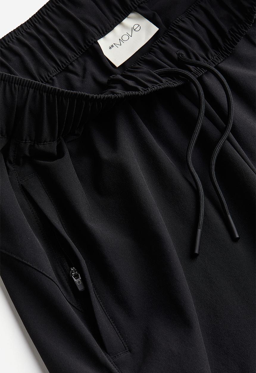 H&M - Drymove™ running trousers - black