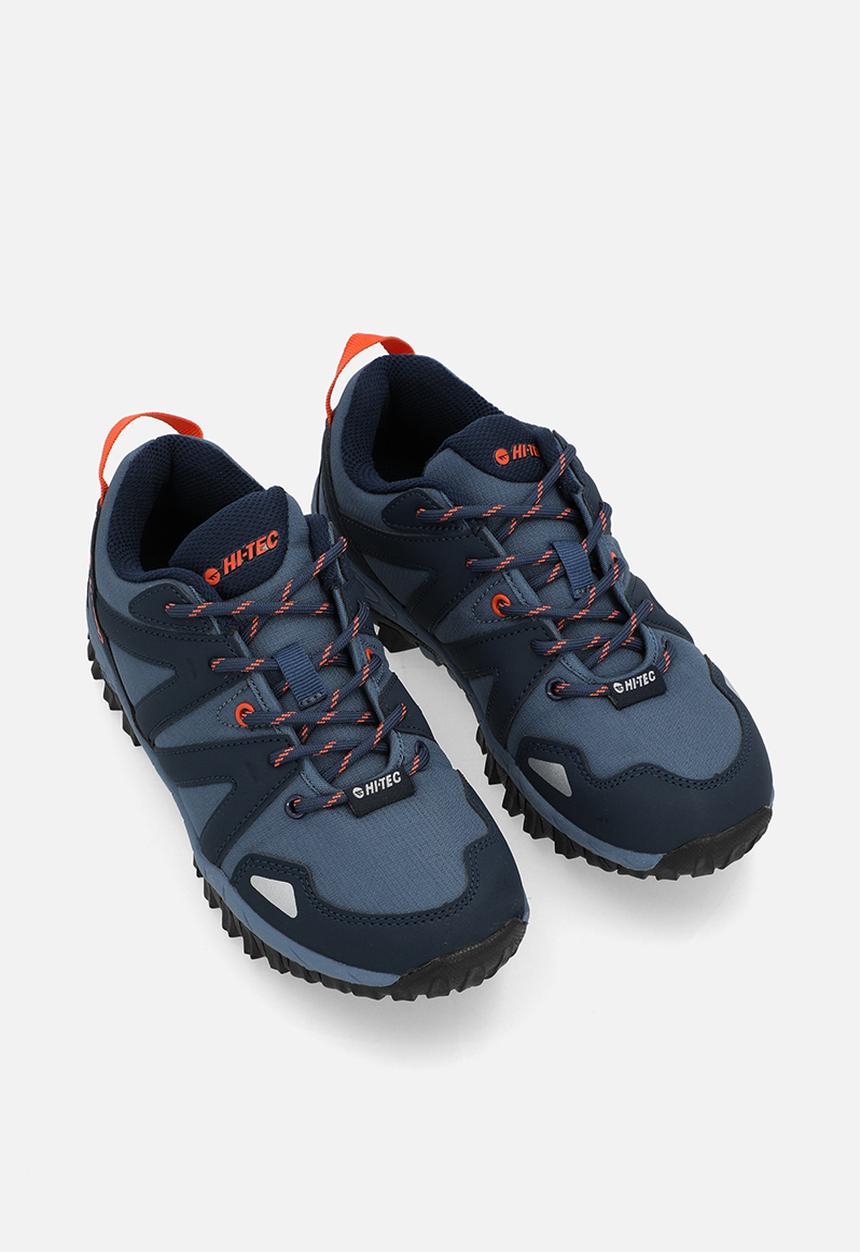 Hi-Tec - Aries Jnr-Moonlit Ocean/Dark Denim/Red Orange