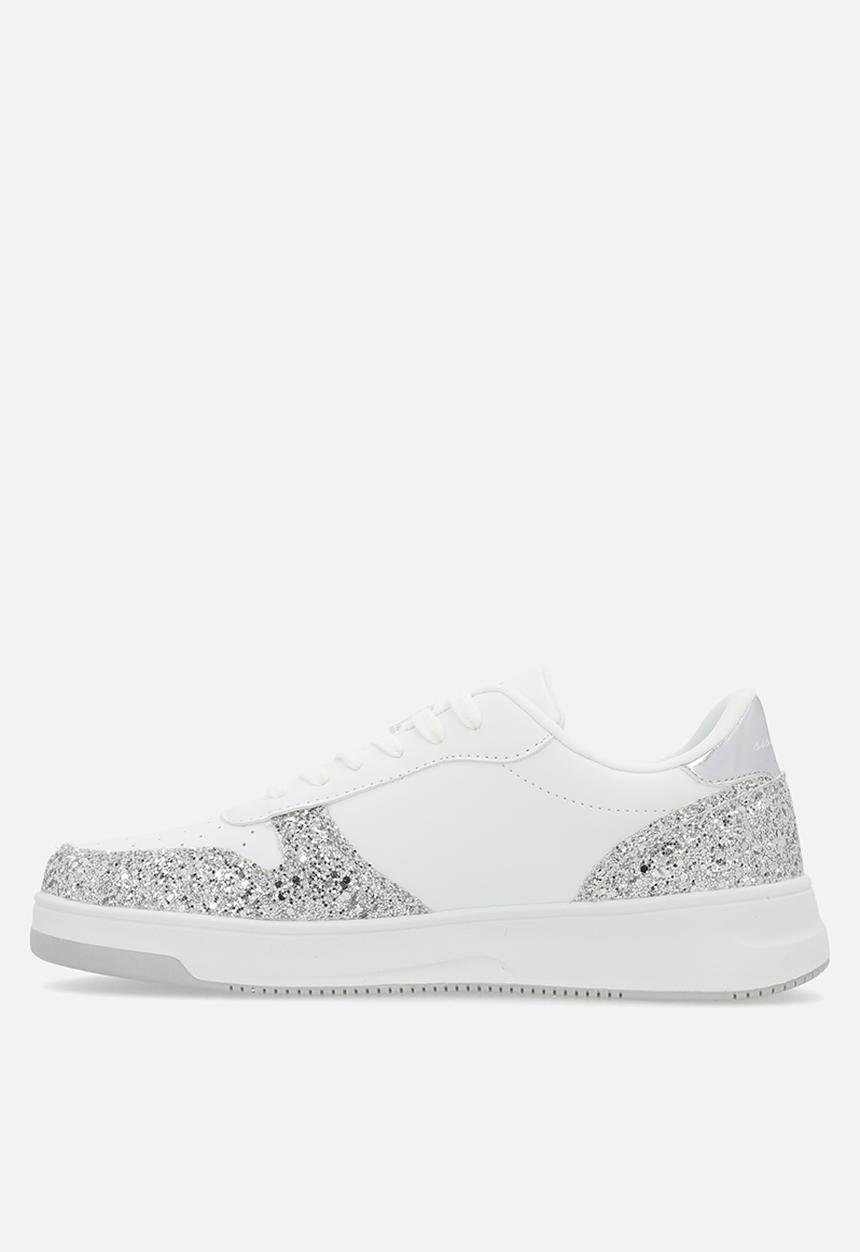 SISSY BOY - Glitter sneaker - white