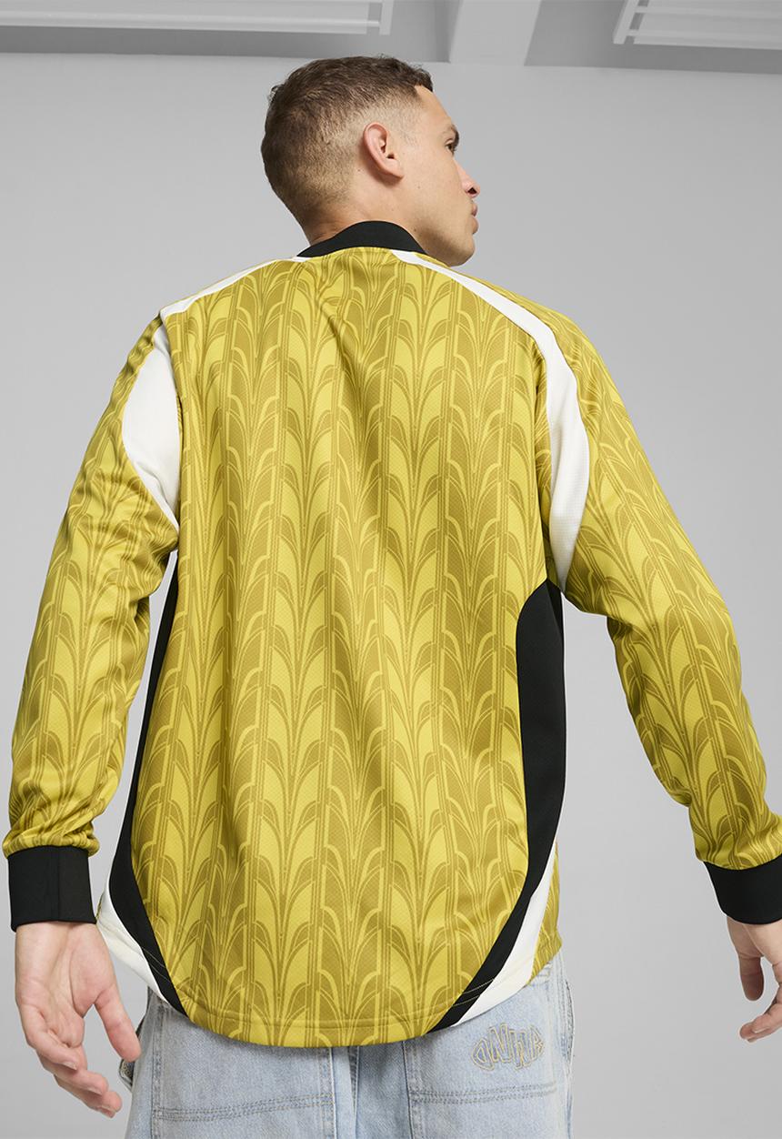 PUMA - FOOTBALL JERSEY Longsleeve - Fresh Pear-AOP