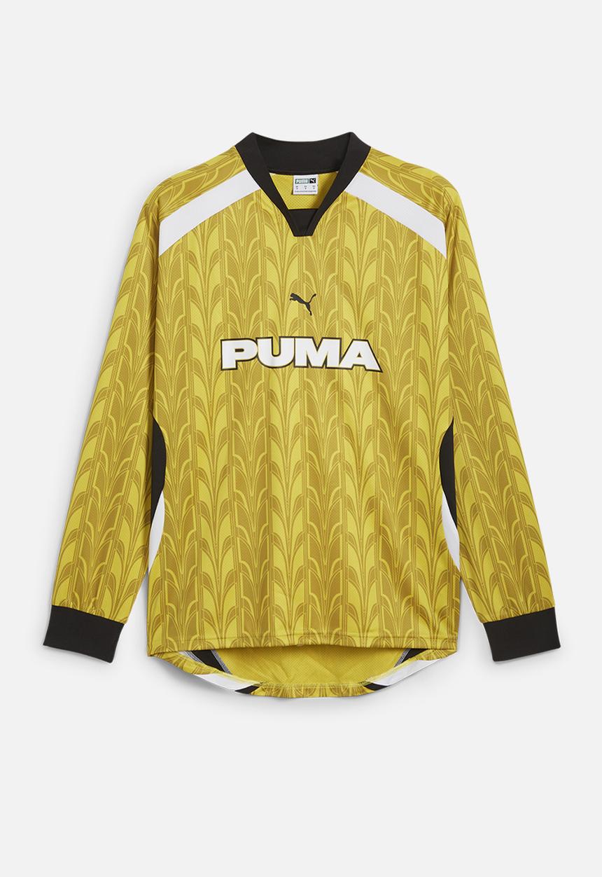 PUMA - FOOTBALL JERSEY Longsleeve - Fresh Pear-AOP