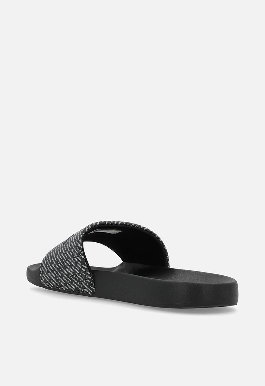 Calvin Klein - Slide AOP - Black