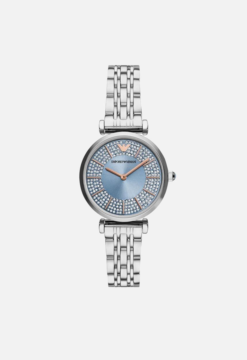 Armani Exchange - Gianni t-bar watch - silver